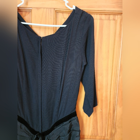 Vintage 40s/50s Frank Tisch Mr. T Dress 🖤 - Picture 9 of 11